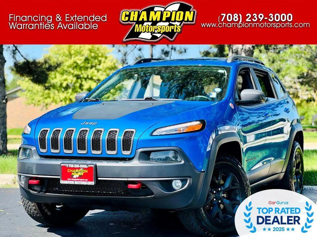used 2017 Jeep Cherokee car, priced at $15,900
