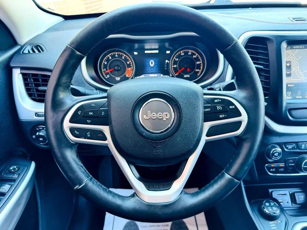 used 2017 Jeep Cherokee car, priced at $15,900
