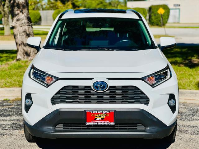 used 2021 Toyota RAV4 Hybrid car, priced at $29,750