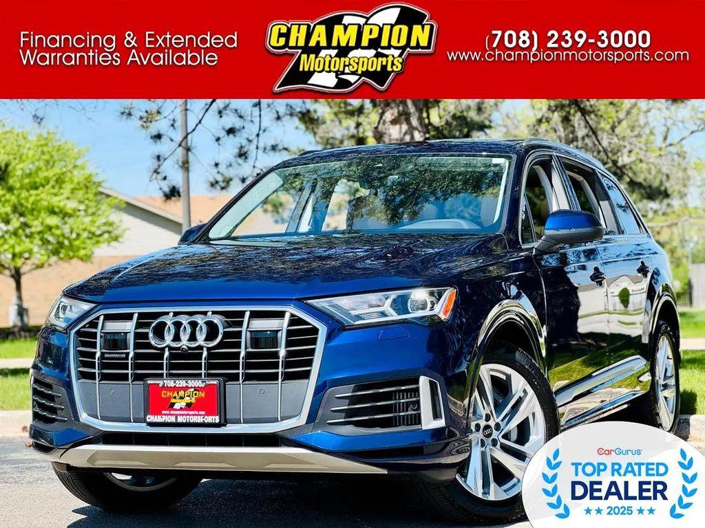 used 2022 Audi Q7 car, priced at $31,900