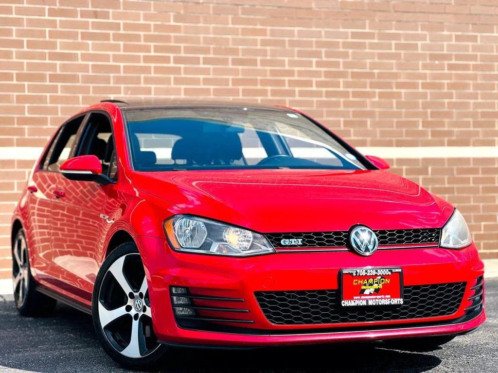 used 2015 Volkswagen Golf GTI car, priced at $13,500