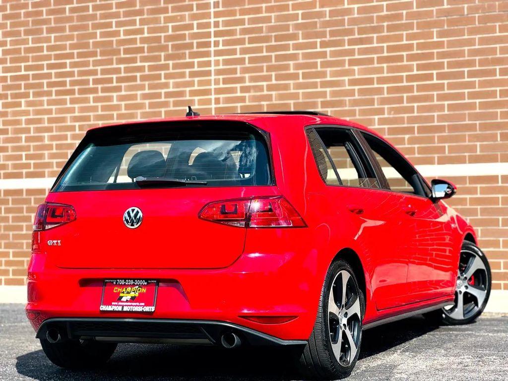 used 2015 Volkswagen Golf GTI car, priced at $13,500