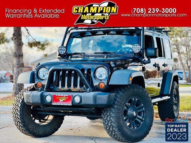 used 2010 Jeep Wrangler Unlimited car, priced at $14,900