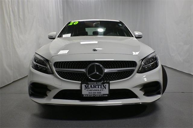 used 2020 Mercedes-Benz C-Class car, priced at $27,991