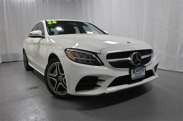 used 2020 Mercedes-Benz C-Class car, priced at $27,991