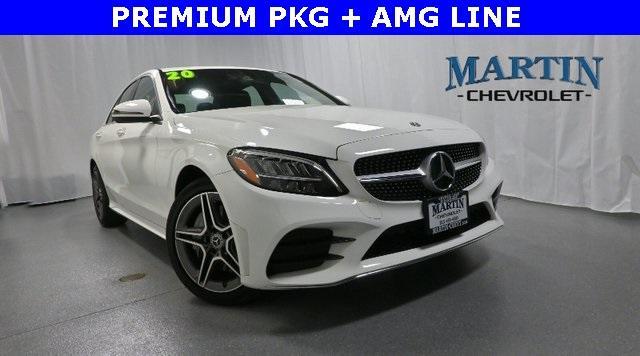 used 2020 Mercedes-Benz C-Class car, priced at $27,991