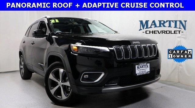 used 2021 Jeep Cherokee car, priced at $26,944