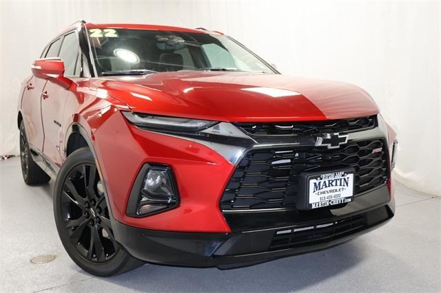 used 2022 Chevrolet Blazer car, priced at $34,509