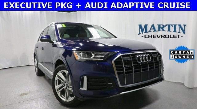 used 2021 Audi Q7 car, priced at $32,641