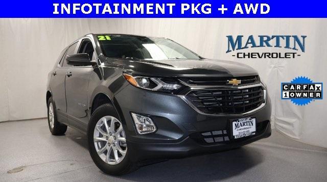 used 2021 Chevrolet Equinox car, priced at $22,214