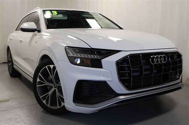 used 2023 Audi Q8 car, priced at $66,322