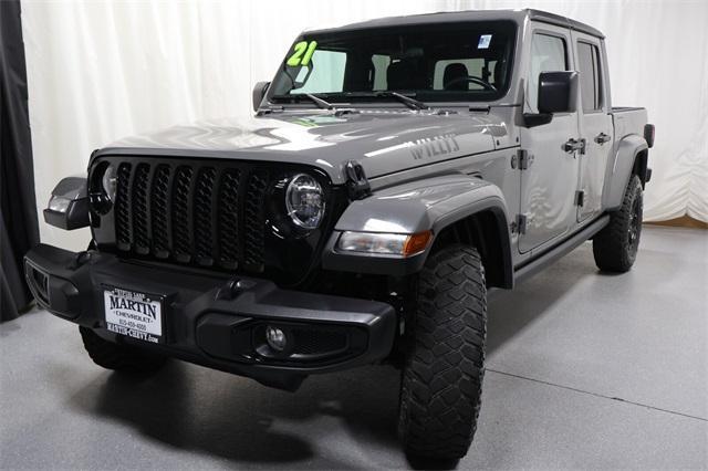 used 2021 Jeep Gladiator car, priced at $32,377