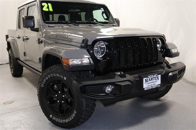 used 2021 Jeep Gladiator car, priced at $32,377