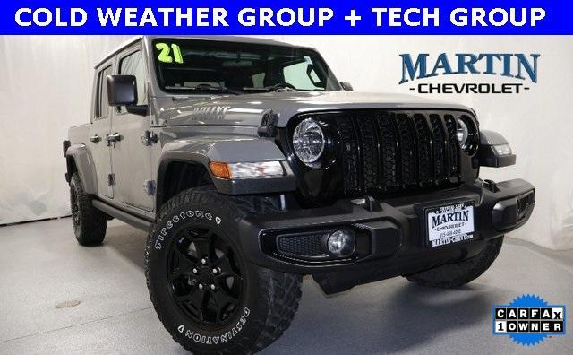 used 2021 Jeep Gladiator car, priced at $32,377