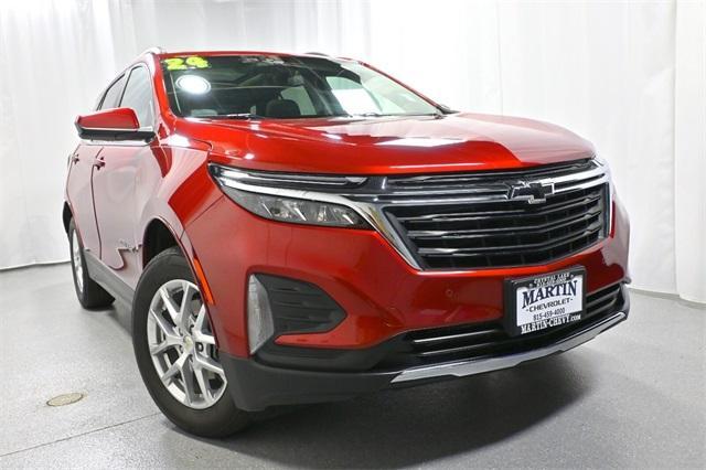 used 2024 Chevrolet Equinox car, priced at $25,671