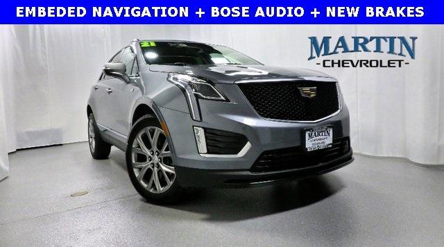 used 2021 Cadillac XT5 car, priced at $29,999