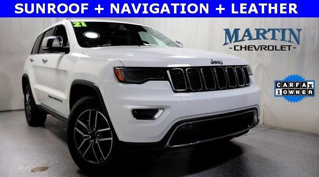 used 2021 Jeep Grand Cherokee car, priced at $31,586