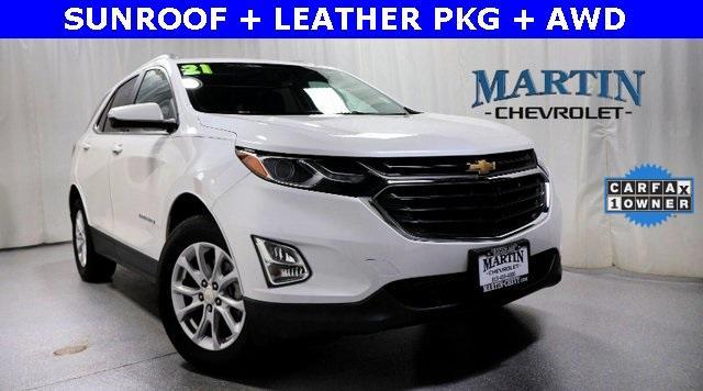 used 2021 Chevrolet Equinox car, priced at $24,933