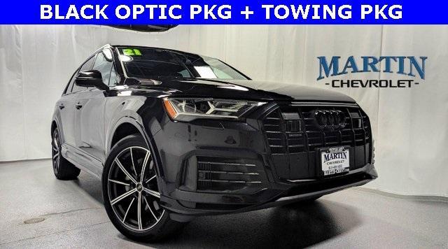 used 2021 Audi Q7 car, priced at $30,991