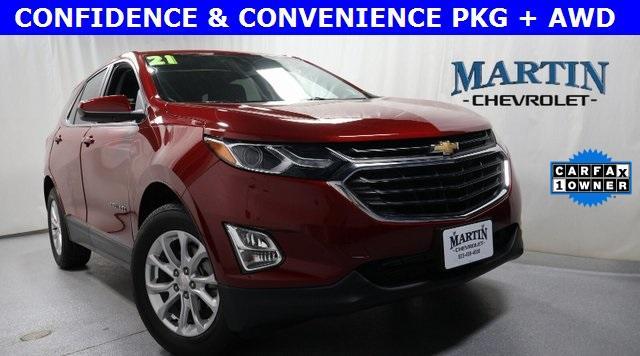 used 2021 Chevrolet Equinox car, priced at $22,741