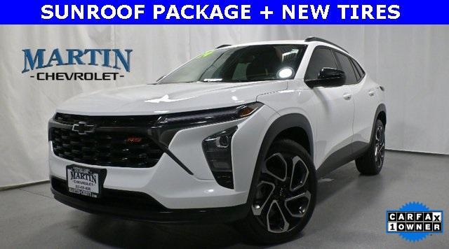 used 2024 Chevrolet Trax car, priced at $21,883