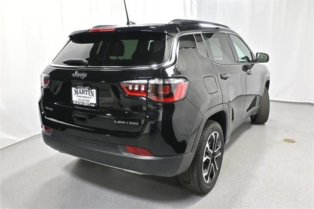 used 2023 Jeep Compass car, priced at $27,291