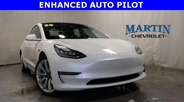 used 2020 Tesla Model 3 car, priced at $25,000