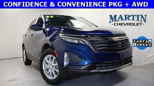 used 2022 Chevrolet Equinox car, priced at $23,267