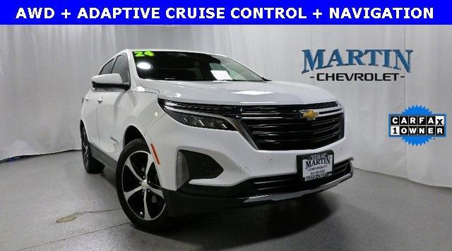 used 2024 Chevrolet Equinox car, priced at $25,991