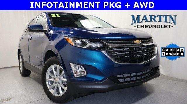 used 2021 Chevrolet Equinox car, priced at $23,361