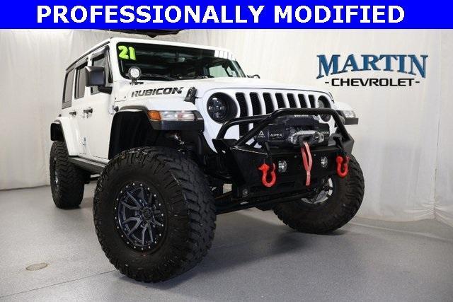 used 2021 Jeep Wrangler Unlimited car, priced at $42,444