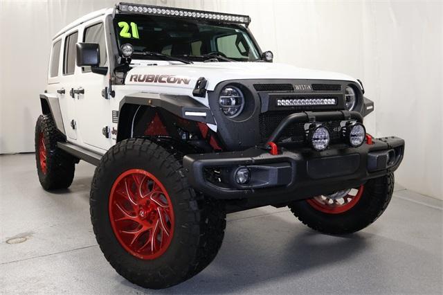 used 2021 Jeep Wrangler Unlimited car, priced at $45,771