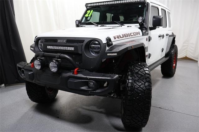 used 2021 Jeep Wrangler Unlimited car, priced at $45,771