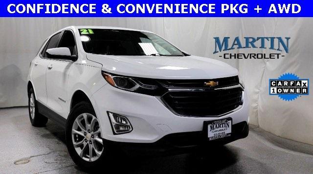 used 2021 Chevrolet Equinox car, priced at $22,574