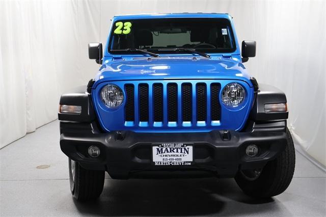used 2023 Jeep Wrangler car, priced at $32,409