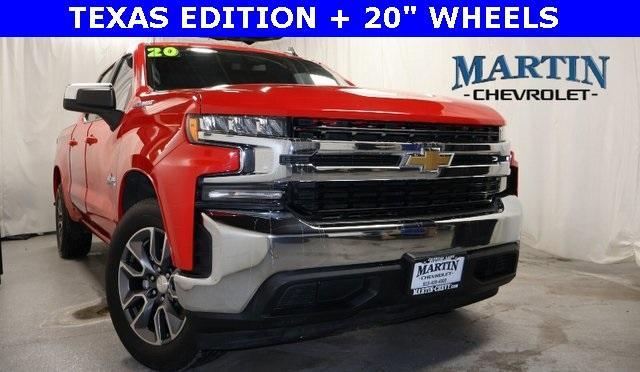 used 2020 Chevrolet Silverado 1500 car, priced at $25,971