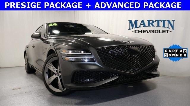 used 2024 Genesis G80 car, priced at $55,741