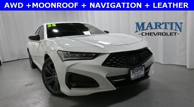 used 2023 Acura TLX car, priced at $34,561