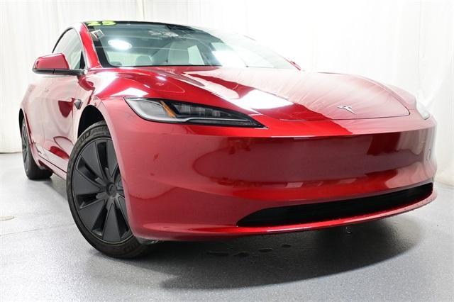 used 2025 Tesla Model 3 car, priced at $39,769