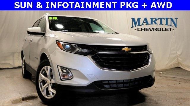 used 2018 Chevrolet Equinox car, priced at $18,871