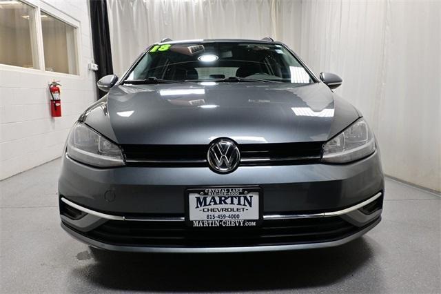 used 2018 Volkswagen Golf SportWagen car, priced at $15,991