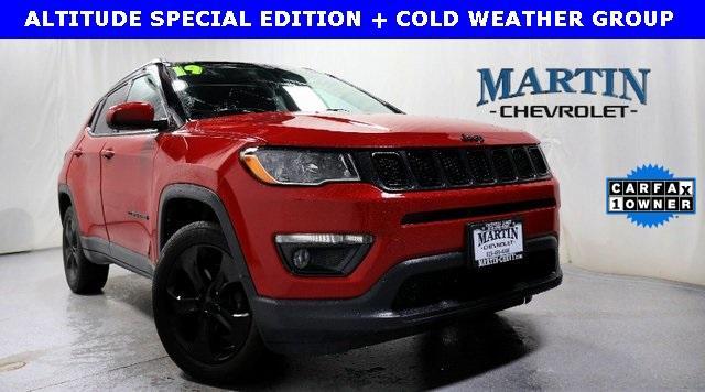 used 2019 Jeep Compass car, priced at $22,652