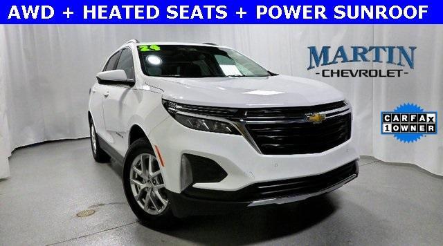 used 2024 Chevrolet Equinox car, priced at $25,571