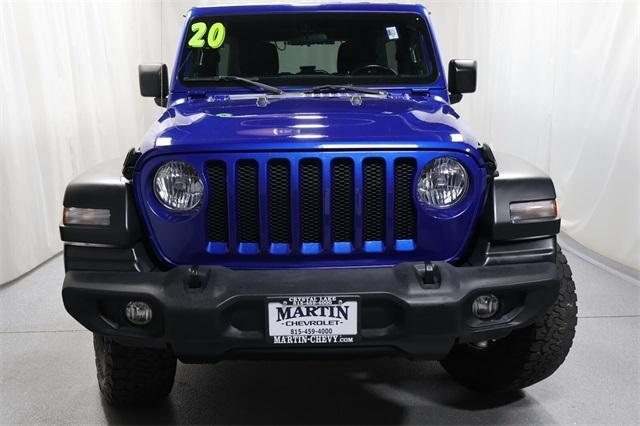 used 2020 Jeep Wrangler Unlimited car, priced at $26,971