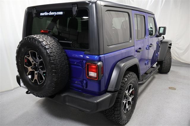 used 2020 Jeep Wrangler Unlimited car, priced at $26,971