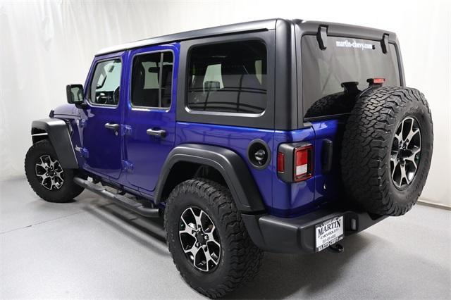 used 2020 Jeep Wrangler Unlimited car, priced at $26,971