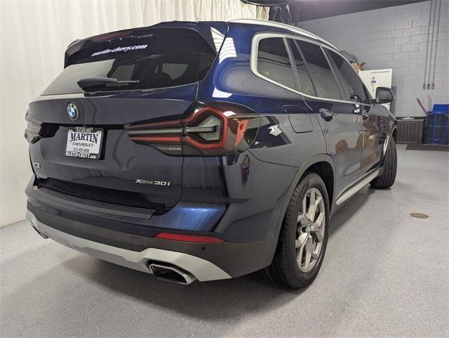 used 2022 BMW X3 car, priced at $33,351