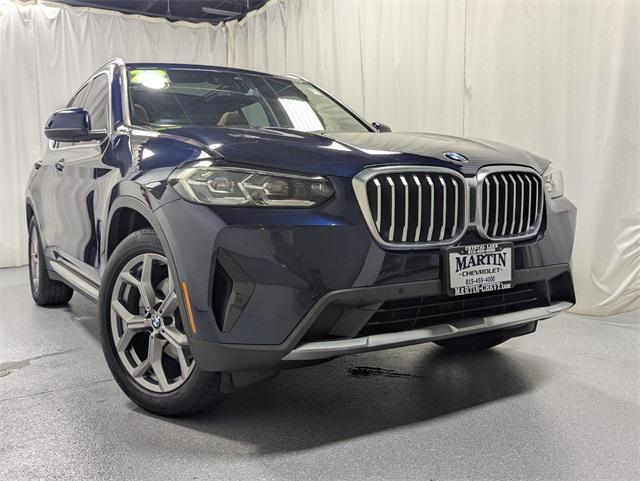 used 2022 BMW X3 car, priced at $33,351