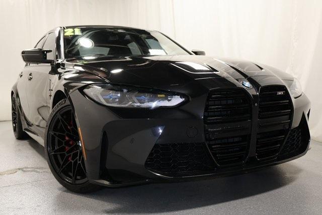 used 2021 BMW M3 car, priced at $66,795