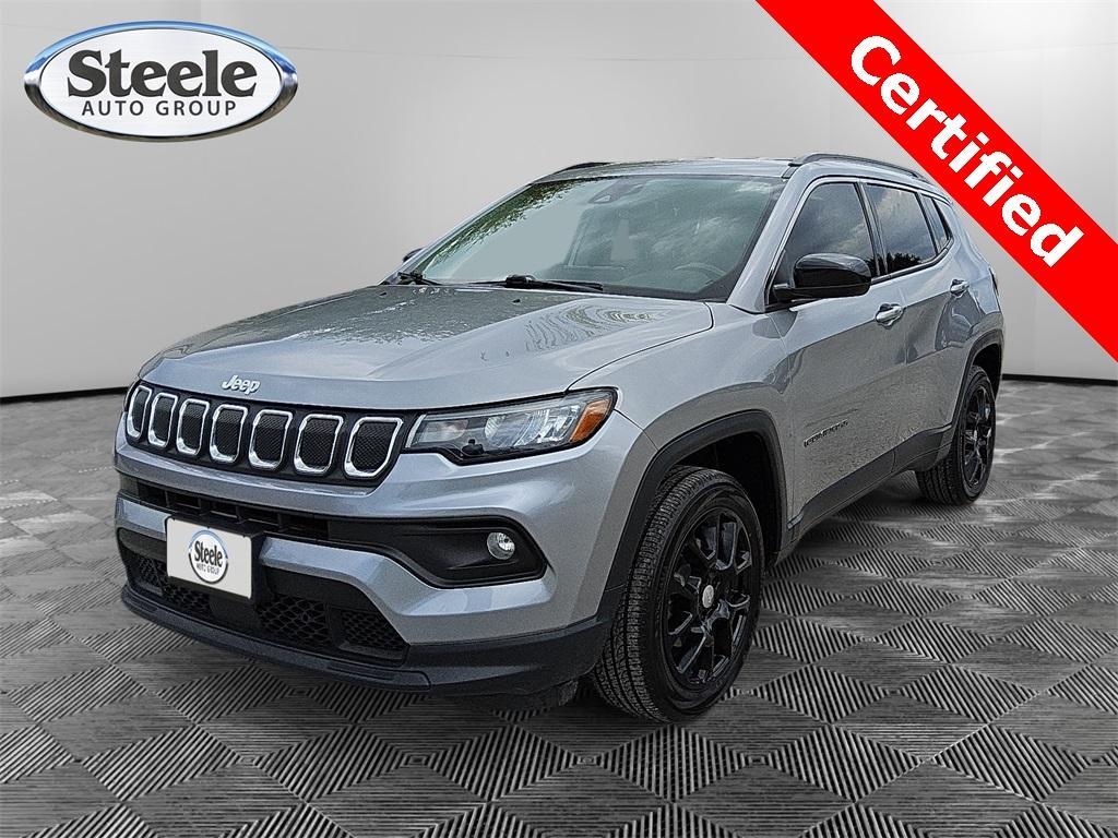 used 2022 Jeep Compass car, priced at $18,831